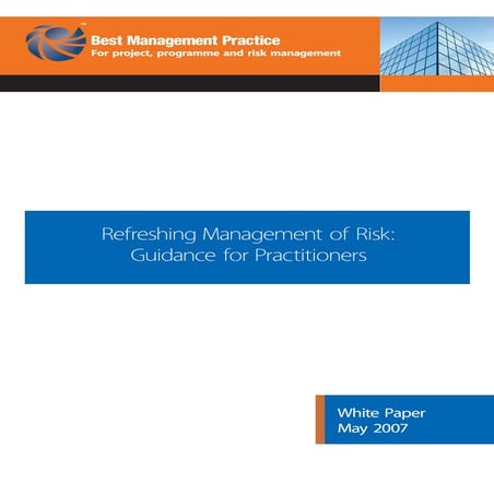 Management of Risk (MoR) | PPTX