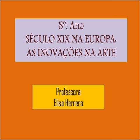 8o. ano  século xix na europa- as inovações na arte- neoclassicismo