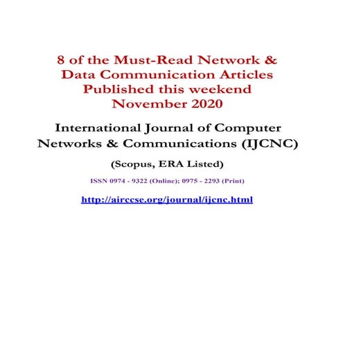 8 of the Must-Read Network & Data Communication Articles Published this weeke...