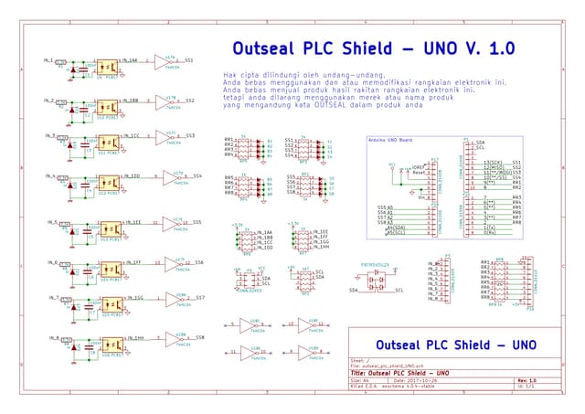 outseal plc shield uno