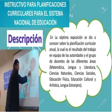 8 planificacion curricular anual  2 exposicion