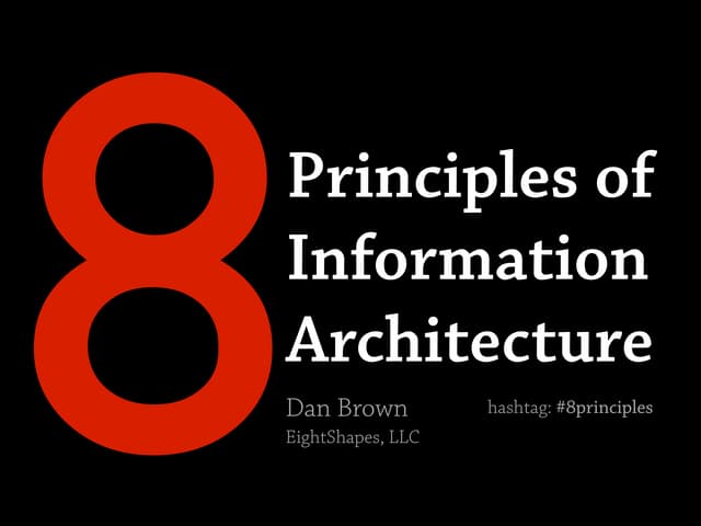 Eight Principles of Information Arc...