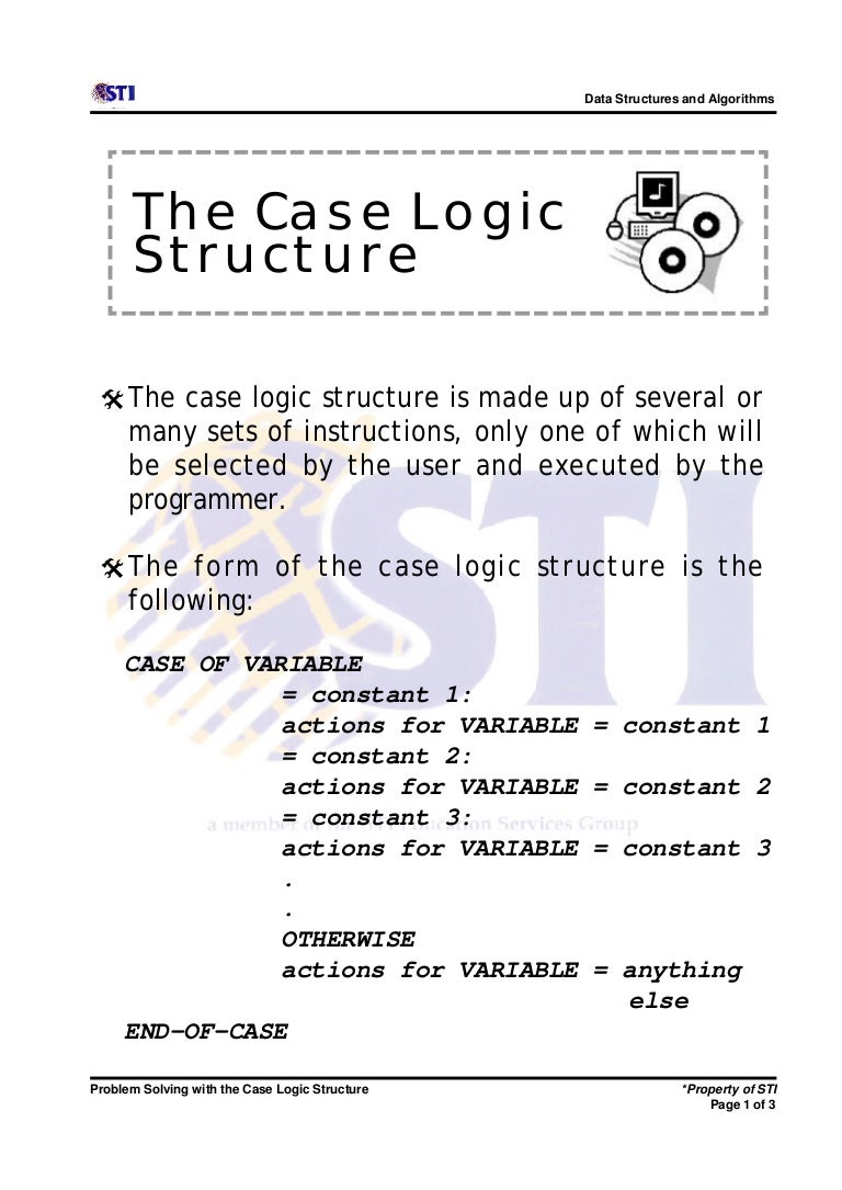 Logic And Problem Solving