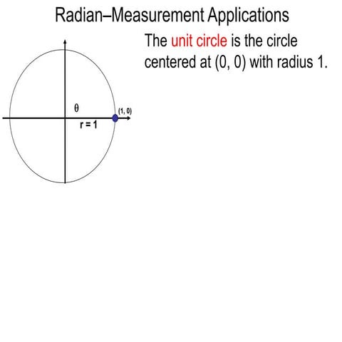 8 radian arc length and area formulas