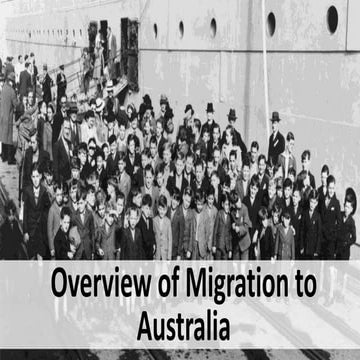 Immigration overview | PPTX