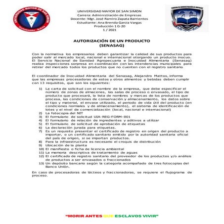 Autorizacion de un_producto-senasag