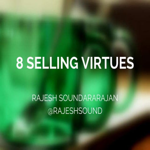 8 Selling Virtues