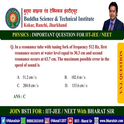 Physics NEET Practice Questions | PPT