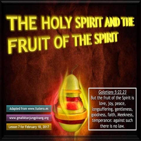 Fruit of the spirit | PPT