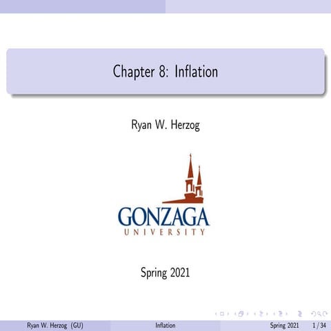 Chapter 8 - Inflation