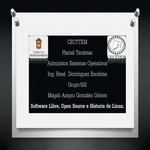 8-Software libre Open Source e Historia de linux