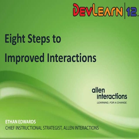 8 Steps to Improved Interactions