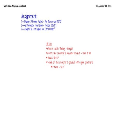 8th alg -dec9 | PDF | Educational Assessment | Education