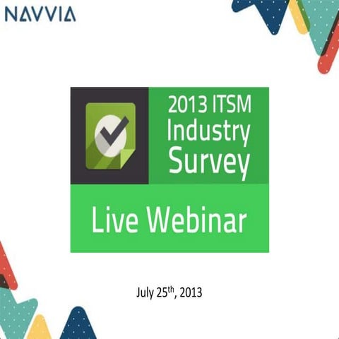 8th annual ITSM Industry Survey Results