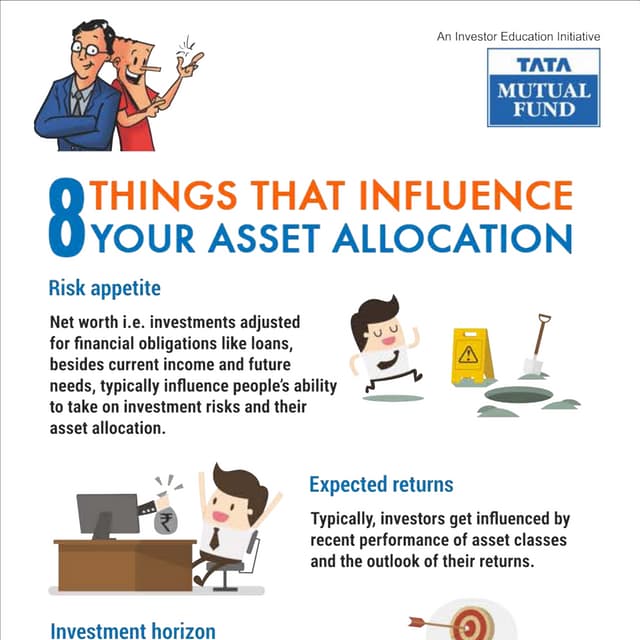 8 Things that Influence your Asset Allocation