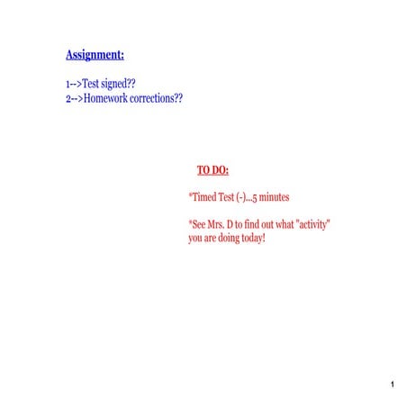 8th PreAlg - April18