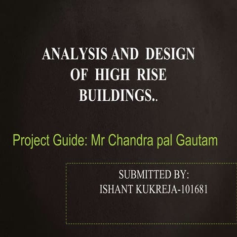 analysis of high rise building