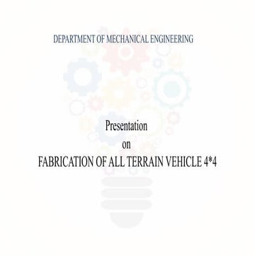 Automobile 4*4 vehicle data with calculation ppt