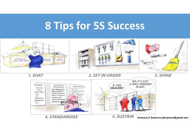 8 tips for 5S Success