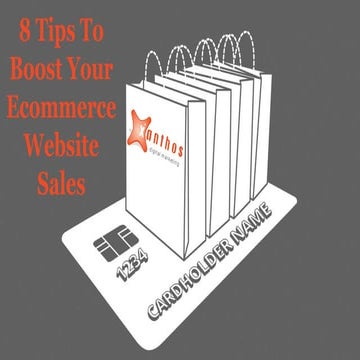 8 Tips To Boost Your Ecommerce Website Sales