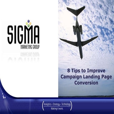 Improve Campaign Landing Page Conversions - 8 Tips