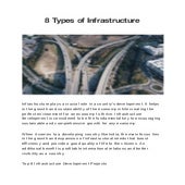 8 Types of Infrastructure