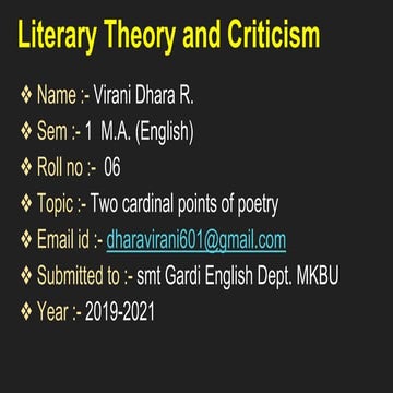 Literary theory _criticism