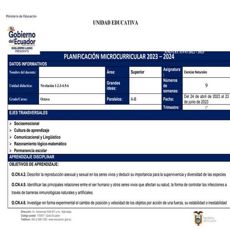 8vo. CCNN  - PLANIFICACIÓN 9 SEMANAS actual (2).docx
