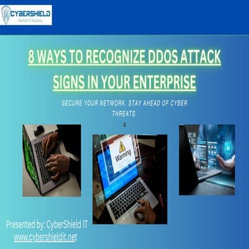 8 Ways to Recognize DDoS Attack Signs in Your Enterprise