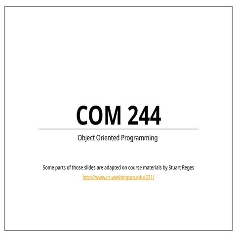 8Week advanced Programming is computer e