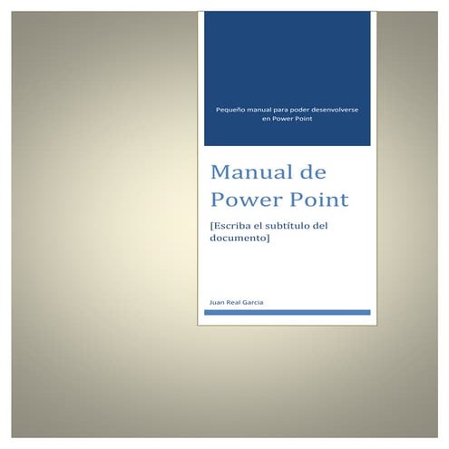 Manual de Power Point