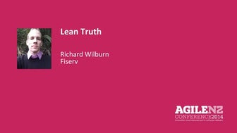 Richard Wilburn - Lean Truth