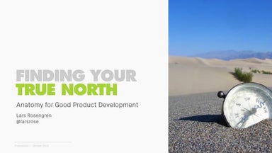 Lars Rosengren - Finding Your True North  - Productized15