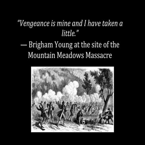 The Mountain Meadows Massacre