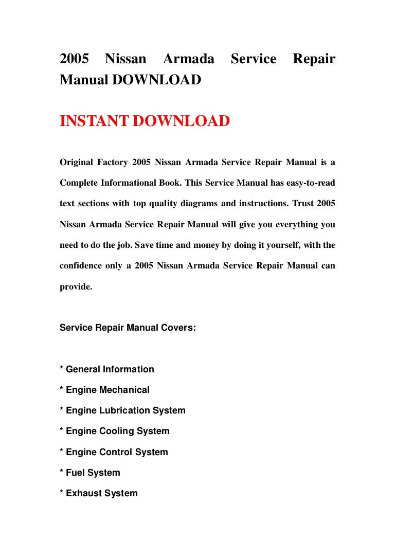 9-130119072222-phpapp02-thumbnail-4.jpg?cb=1358580181 2005 Nissan Armada  Service Repair Manual DOWNLOAD ...