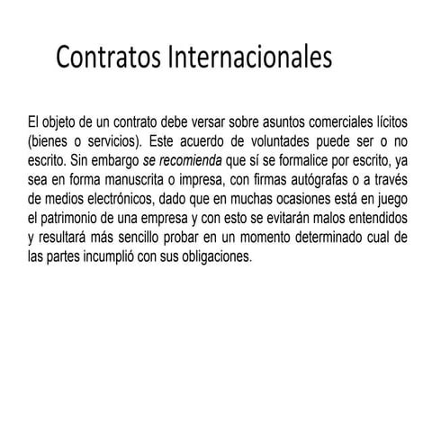 9. contratos internacionales