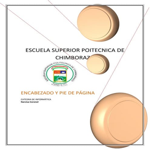 9. encabezado y pie de página