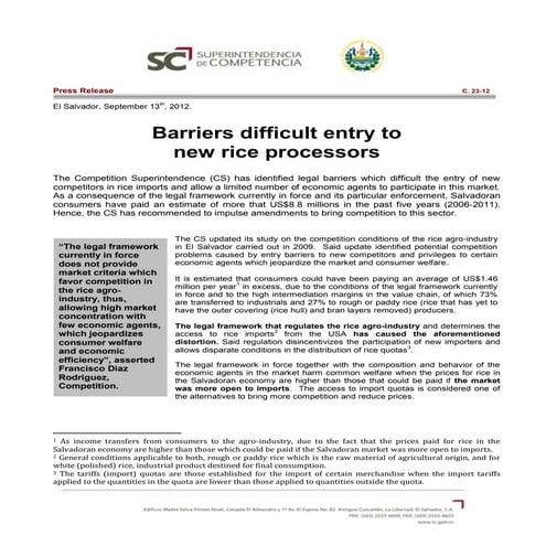 Impact of Rice Tariffication Law in selected Rice Farmers in Nueva ...
