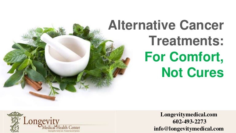 Alternative medicine for cancer cure