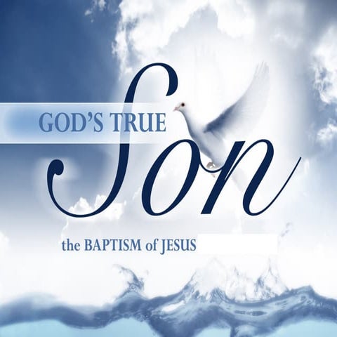 The baptism of jesus