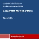 9. Ricercare nel web (Parte I)