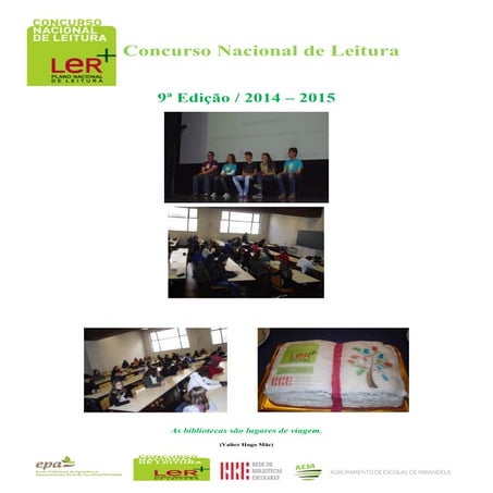 Regulamento do Concurso Nacional De Leitura - 1ª Fase