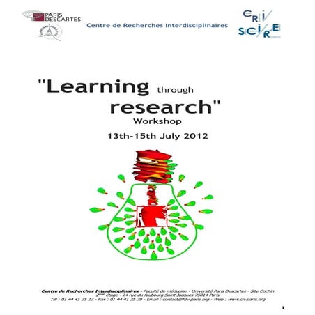 Night Science 2012 booklet