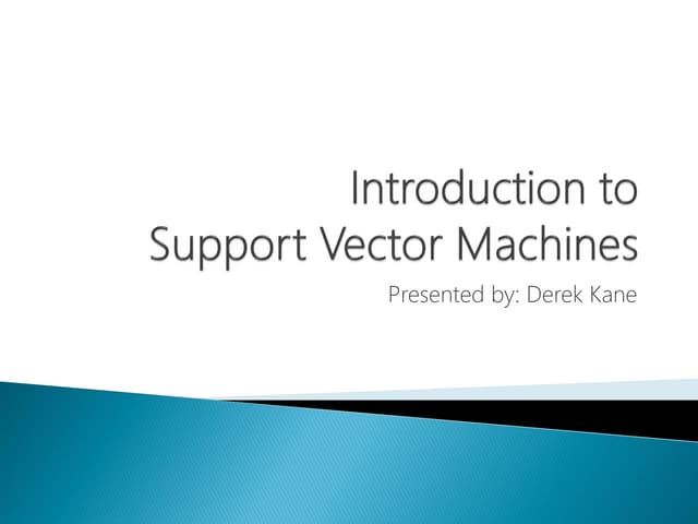 Data Science - Part IX -  Support Vector Machine
