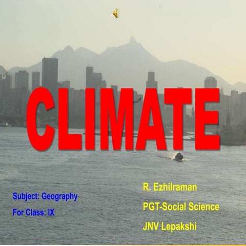 Climate-9th Geography