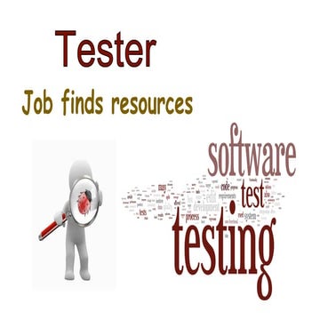 Tech Talk #4 : Tester : Job finds resources - Trần Lệ Khuyên