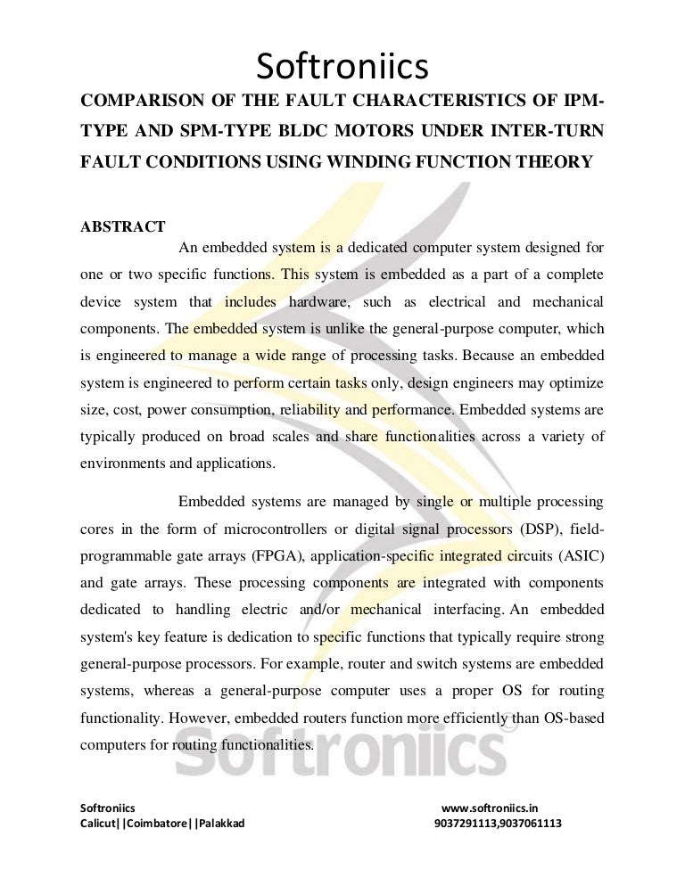 9.5 comparison of the fault characteristics
