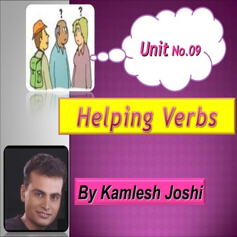 9. auxiliary verbs