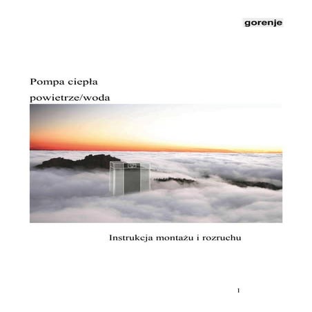 9. instrukcja montażu , uruchomienia hp powietrze woda