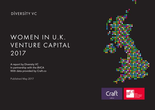 Women In UK Venture Capital 2017 